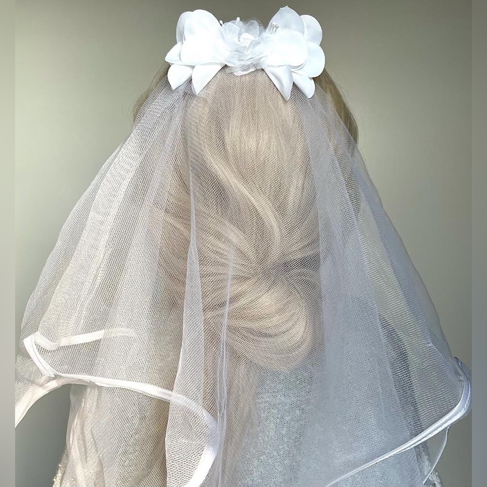 BRIDAL - Floral Bridal Veil
